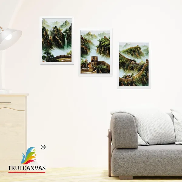 White__Abstract_Canvas_Painting_Set_Of_3_Wall_Hanging_Frame_|_For_Home,_Living_Room_Gallery_&_Office,_White,_Size_13.50_X_19.50_Inch,_Sf241