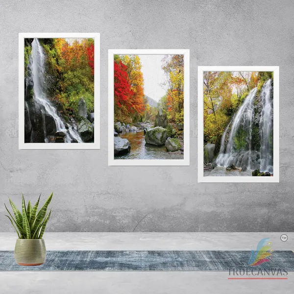 White__Abstract_Canvas_Painting_Set_Of_3_Wall_Hanging_Frame_|_For_Home,_Living_Room_Gallery_&_Office,_White,_Size_13.50_X_19.50_Inch,_Sf243