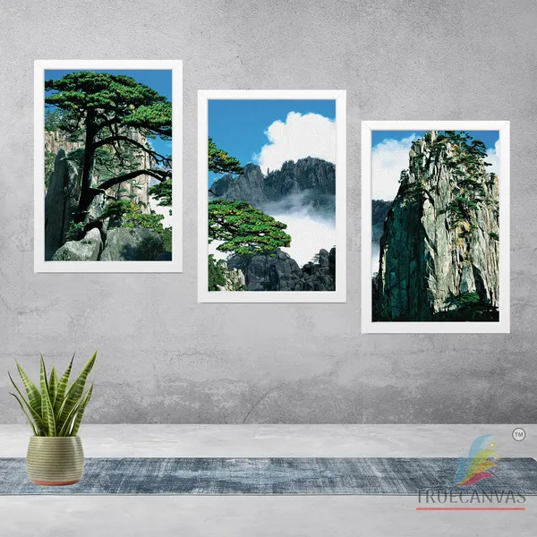 White__Abstract_Canvas_Painting_Set_Of_3_Wall_Hanging_Frame_|_For_Home,_Living_Room_Gallery_&_Office,_White,_Size_13.50_X_19.50_Inch,_Sf244
