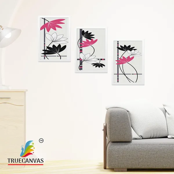 White__Abstract_Canvas_Painting_Set_Of_3_Wall_Hanging_Frame_|_For_Home,_Living_Room_Gallery_&_Office,_White,_Size_13.50_X_19.50_Inch,_Sf246