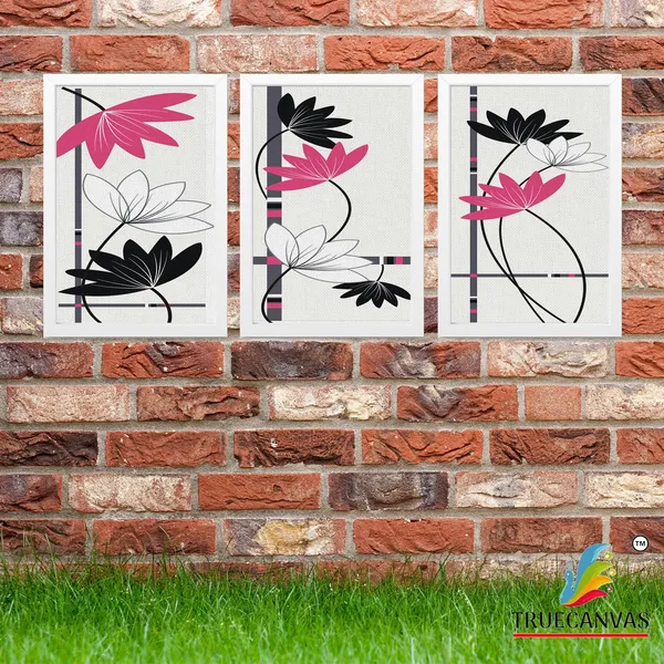 White__Abstract_Canvas_Painting_Set_Of_3_Wall_Hanging_Frame_|_For_Home,_Living_Room_Gallery_&_Office,_White,_Size_13.50_X_19.50_Inch,_Sf246