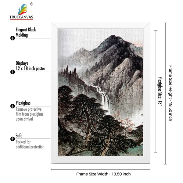White__Abstract_Canvas_Painting_Set_Of_3_Wall_Hanging_Frame_|_For_Home,_Living_Room_Gallery_&_Office,_White,_Size_13.50_X_19.50_Inch,_Sf248