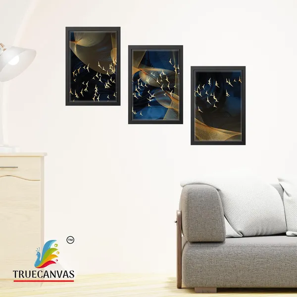 Black__Abstract_Hd_Print_Painting_Set_Of_3_With_Frame_|_For_Home,_Living_Room_Gallery_&_Office,_Black,_Size_-_13.50_X_19.50_Inch,_Sf003