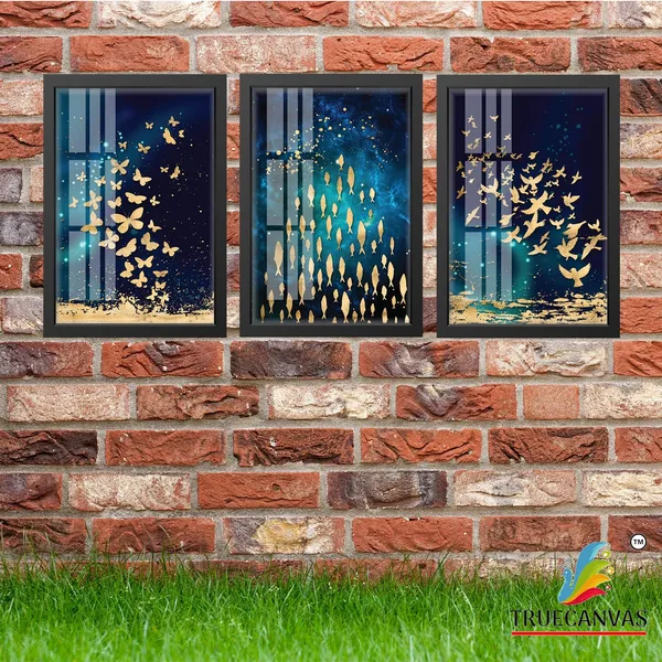Multicolor_Abstract_Hd_Print_Painting_Set_Of_3_With_Frame_|_For_Home,_Living_Room_Gallery_&_Office,_Black,_Size_-_13.50_X_19.50_Inch,_Sf005