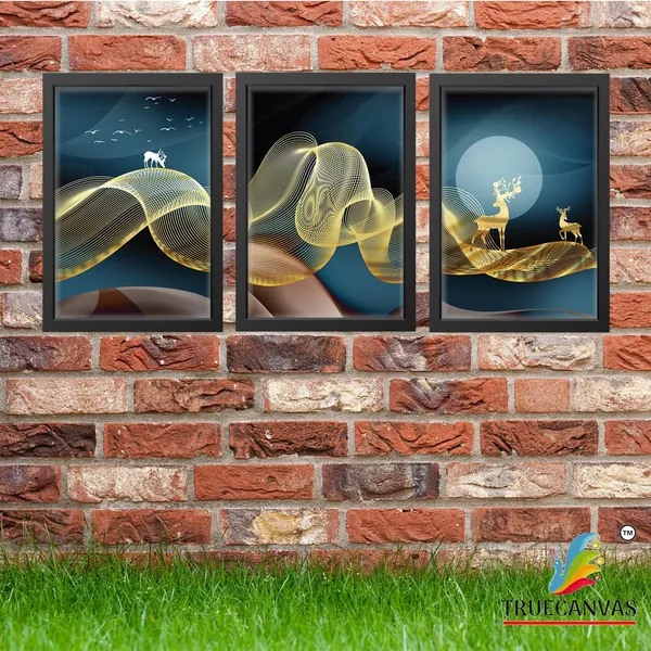 Black__Abstract_Hd_Print_Painting_Set_Of_3_With_Frame_|_For_Home,_Living_Room_Gallery_&_Office,_Black,_Size_-_13.50_X_19.50_Inch,_Sf006