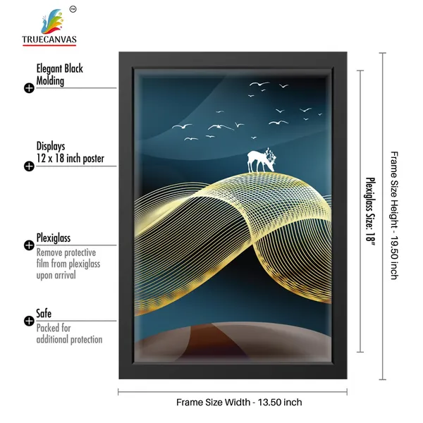 Black__Abstract_Hd_Print_Painting_Set_Of_3_With_Frame_|_For_Home,_Living_Room_Gallery_&_Office,_Black,_Size_-_13.50_X_19.50_Inch,_Sf006