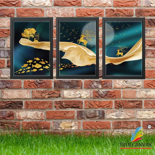 Black__Abstract_Hd_Print_Painting_Set_Of_3_With_Frame_|_For_Home,_Living_Room_Gallery_&_Office,_Black,_Size_-_13.50_X_19.50_Inch,_Sf008