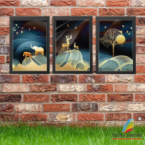 Black__Abstract_Hd_Print_Painting_Set_Of_3_With_Frame_|_For_Home,_Living_Room_Gallery_&_Office,_Black,_Size_-_13.50_X_19.50_Inch,_Sf011