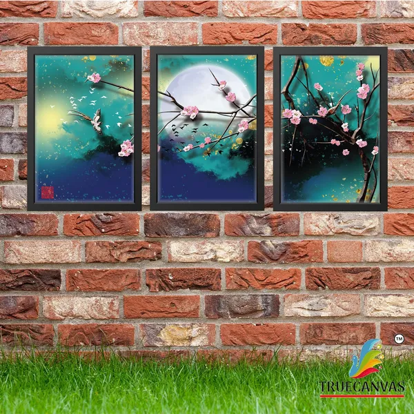 Multicolor_Abstract_Hd_Print_Painting_Set_Of_3_With_Frame_|_For_Home,_Living_Room_Gallery_&_Office,_Black,_Size_-_13.50_X_19.50_Inch,_Sf014