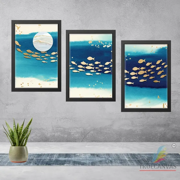 Black__Abstract_Hd_Print_Painting_Set_Of_3_With_Frame_|_For_Home,_Living_Room_Gallery_&_Office,_Black,_Size_-_13.50_X_19.50_Inch,_Sf015