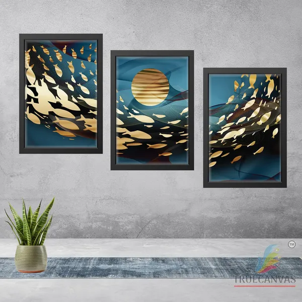 Black__Abstract_Hd_Print_Painting_Set_Of_3_With_Frame_|_For_Home,_Living_Room_Gallery_&_Office,_Black,_Size_-_13.50_X_19.50_Inch,_Sf018