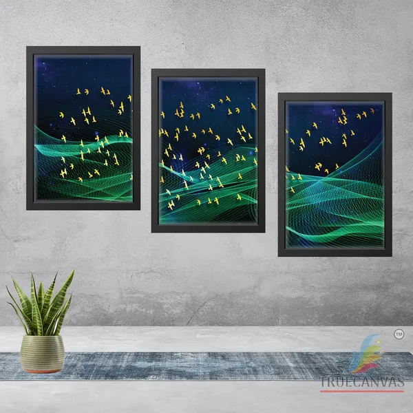Black__Abstract_Hd_Print_Painting_Set_Of_3_With_Frame_|_For_Home,_Living_Room_Gallery_&_Office,_Black,_Size_-_13.50_X_19.50_Inch,_Sf019