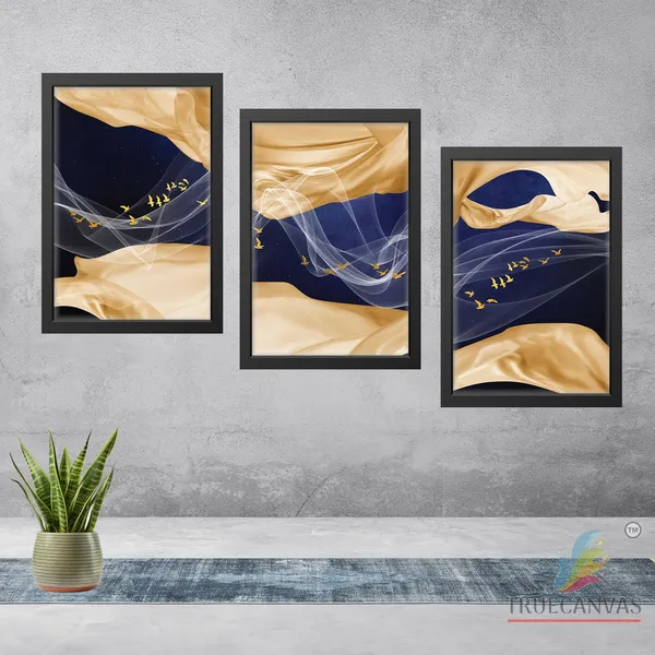Black__Abstract_Hd_Print_Painting_Set_Of_3_With_Frame_|_For_Home,_Living_Room_Gallery_&_Office,_Black,_Size_-_13.50_X_19.50_Inch,_Sf023