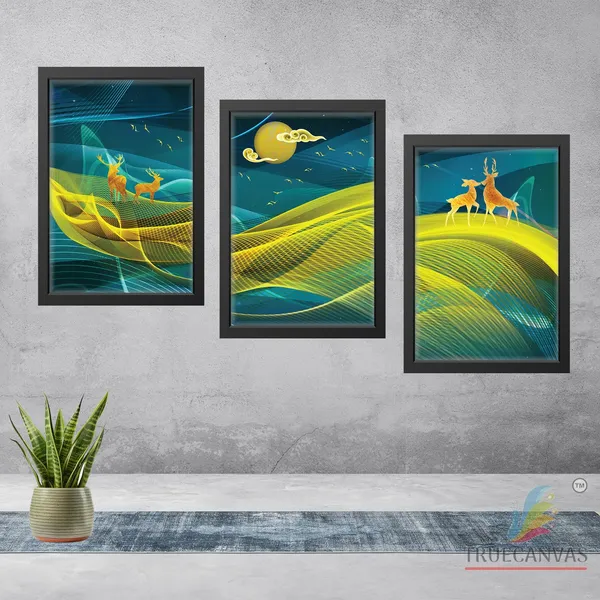 Black__Abstract_Hd_Print_Painting_Set_Of_3_With_Frame_|_For_Home,_Living_Room_Gallery_&_Office,_Black,_Size_-_13.50_X_19.50_Inch,_Sf025