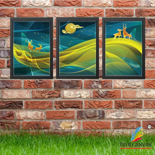 Black__Abstract_Hd_Print_Painting_Set_Of_3_With_Frame_|_For_Home,_Living_Room_Gallery_&_Office,_Black,_Size_-_13.50_X_19.50_Inch,_Sf025