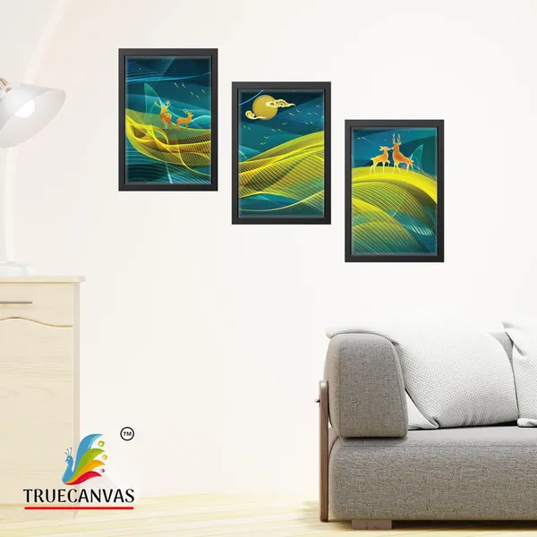 Black__Abstract_Hd_Print_Painting_Set_Of_3_With_Frame_|_For_Home,_Living_Room_Gallery_&_Office,_Black,_Size_-_13.50_X_19.50_Inch,_Sf025