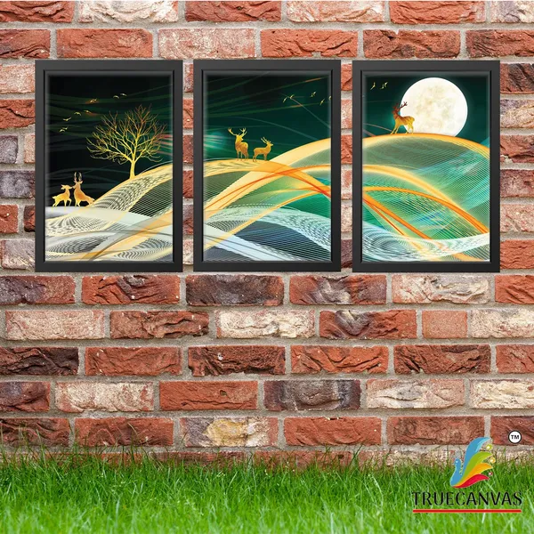 Black__Abstract_Hd_Print_Painting_Set_Of_3_With_Frame_|_For_Home,_Living_Room_Gallery_&_Office,_Black,_Size_-_13.50_X_19.50_Inch,_Sf026