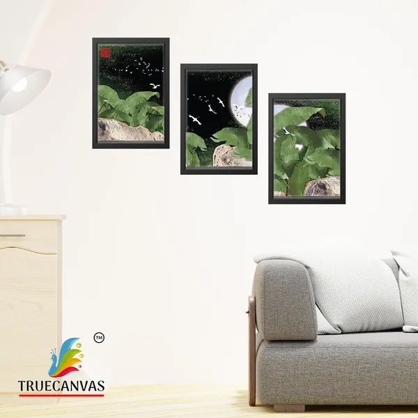 Black__Abstract_Hd_Print_Painting_Set_Of_3_With_Frame_|_For_Home,_Living_Room_Gallery_&_Office,_Black,_Size_-_13.50_X_19.50_Inch,_Sf029