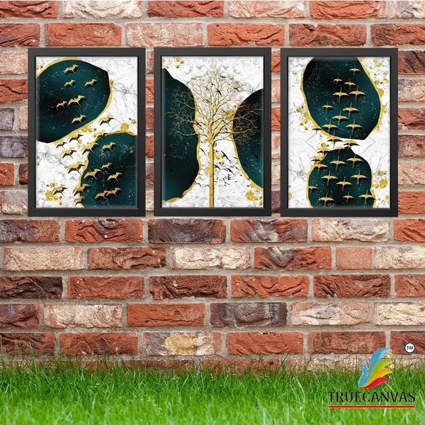 Black__Abstract_Hd_Print_Painting_Set_Of_3_With_Frame_|_For_Home,_Living_Room_Gallery_&_Office,_Black,_Size_-_13.50_X_19.50_Inch,_Sf033