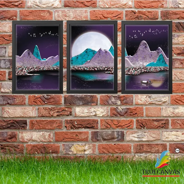 Black__Abstract_Hd_Print_Painting_Set_Of_3_With_Frame_|_For_Home,_Living_Room_Gallery_&_Office,_Black,_Size_-_13.50_X_19.50_Inch,_Sf035