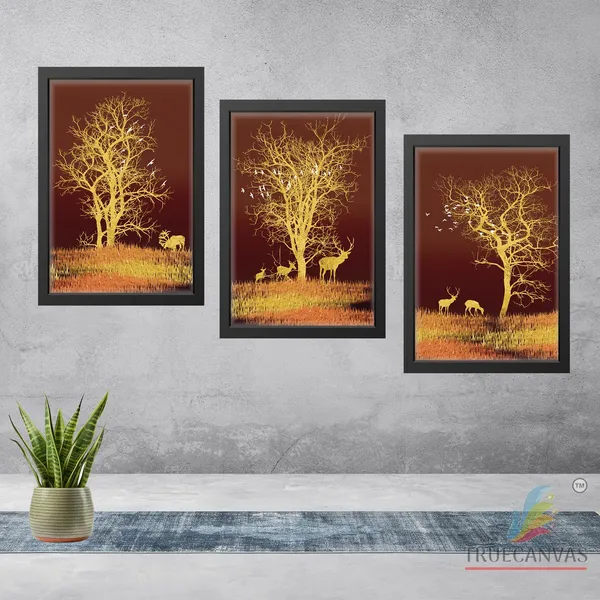 Black__Abstract_Hd_Print_Painting_Set_Of_3_With_Frame_|_For_Home,_Living_Room_Gallery_&_Office,_Black,_Size_-_13.50_X_19.50_Inch,_Sf038