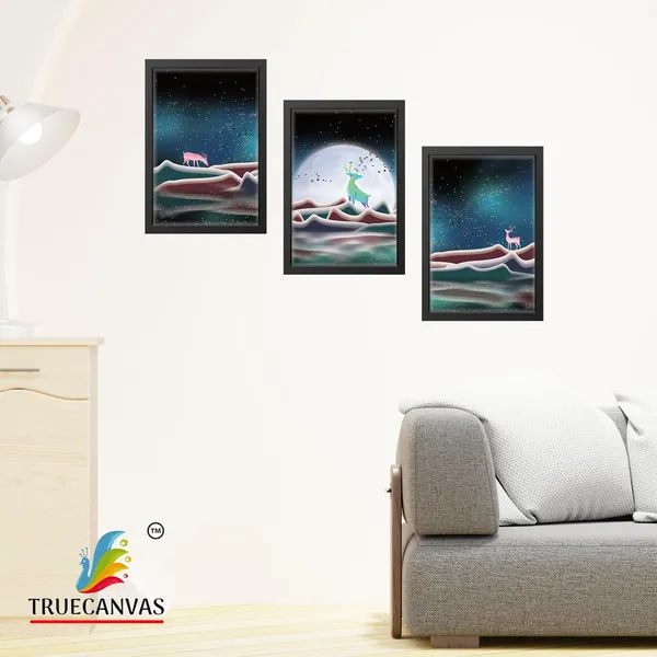 Black__Abstract_Hd_Print_Painting_Set_Of_3_With_Frame_|_For_Home,_Living_Room_Gallery_&_Office,_Black,_Size_-_13.50_X_19.50_Inch,_Sf042
