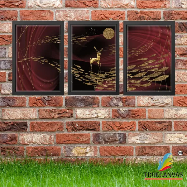 Black__Abstract_Hd_Print_Painting_Set_Of_3_With_Frame_|_For_Home,_Living_Room_Gallery_&_Office,_Black,_Size_-_13.50_X_19.50_Inch,_Sf043