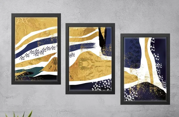 Black__Abstract_Hd_Print_Painting_Set_Of_3_With_Frame_|_For_Home,_Living_Room_Gallery_&_Office,_Black,_Size_-_13.50_X_19.50_Inch,_Sf044