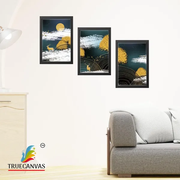 Black__Abstract_Hd_Print_Painting_Set_Of_3_With_Frame_|_For_Home,_Living_Room_Gallery_&_Office,_Black,_Size_-_13.50_X_19.50_Inch,_Sf045