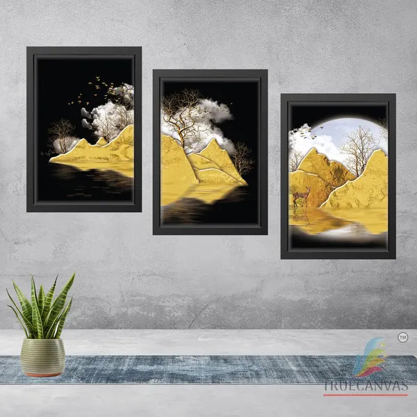 Multicolor_Abstract_Hd_Print_Painting_Set_Of_3_With_Frame_|_For_Home,_Living_Room_Gallery_&_Office,_Black,_Size_-_13.50_X_19.50_Inch,_Sf050