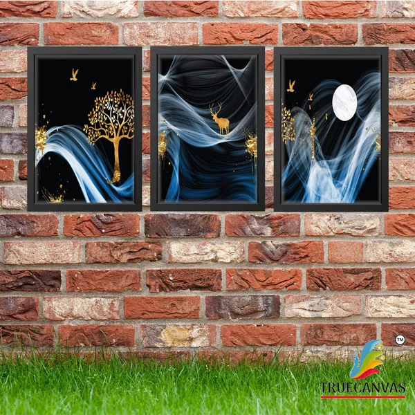 Multicolor_Abstract_Hd_Print_Painting_Set_Of_3_With_Frame_|_For_Home,_Living_Room_Gallery_&_Office,_Black,_Size_-_13.50_X_19.50_Inch,_Sf057
