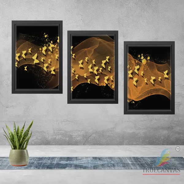 Black__Abstract_Hd_Print_Painting_Set_Of_3_With_Frame_|_For_Home,_Living_Room_Gallery_&_Office,_Black,_Size_-_13.50_X_19.50_Inch,_Sf058