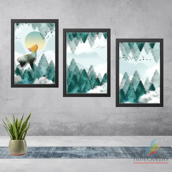 Multicolor_Abstract_Hd_Print_Painting_Set_Of_3_With_Frame_|_For_Home,_Living_Room_Gallery_&_Office,_Black,_Size_-_13.50_X_19.50_Inch,_Sf060