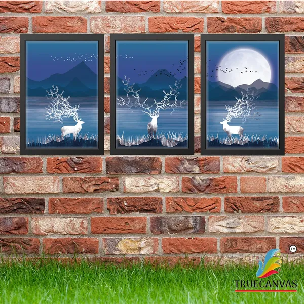 Black__Abstract_Hd_Print_Painting_Set_Of_3_With_Frame_|_For_Home,_Living_Room_Gallery_&_Office,_Black,_Size_-_13.50_X_19.50_Inch,_Sf061