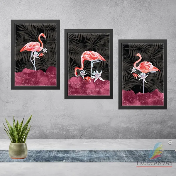 Black__Abstract_Hd_Print_Painting_Set_Of_3_With_Frame_|_For_Home,_Living_Room_Gallery_&_Office,_Black,_Size_-_13.50_X_19.50_Inch,_Sf064