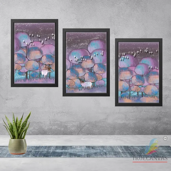 Black__Abstract_Hd_Print_Painting_Set_Of_3_With_Frame_|_For_Home,_Living_Room_Gallery_&_Office,_Black,_Size_-_13.50_X_19.50_Inch,_Sf066