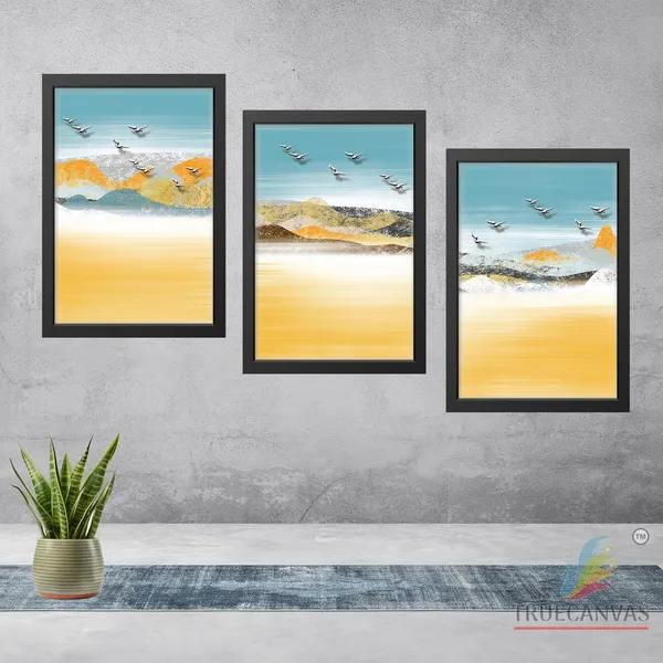 Black__Abstract_Hd_Print_Painting_Set_Of_3_With_Frame_|_For_Home,_Living_Room_Gallery_&_Office,_Black,_Size_-_13.50_X_19.50_Inch,_Sf073