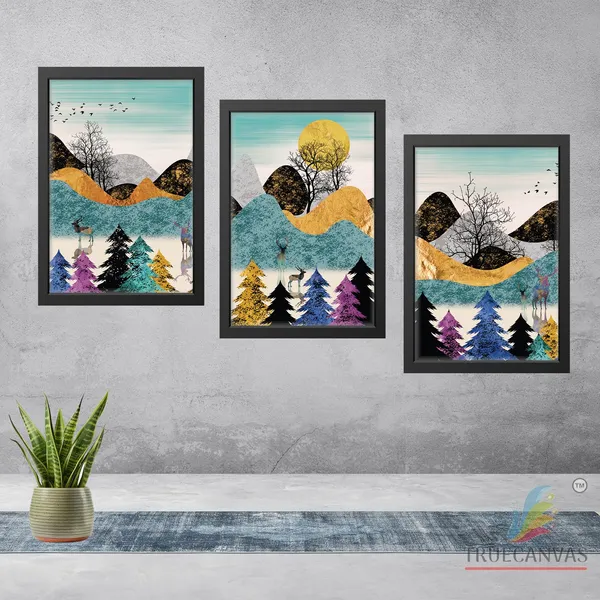 Black__Abstract_Hd_Print_Painting_Set_Of_3_With_Frame_|_For_Home,_Living_Room_Gallery_&_Office,_Black,_Size_-_13.50_X_19.50_Inch,_Sf076