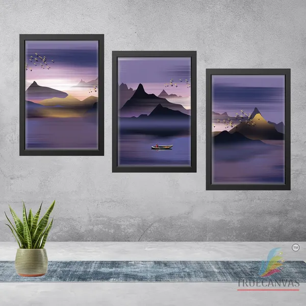 Black__Abstract_Hd_Print_Painting_Set_Of_3_With_Frame_|_For_Home,_Living_Room_Gallery_&_Office,_Black,_Size_-_13.50_X_19.50_Inch,_Sf077