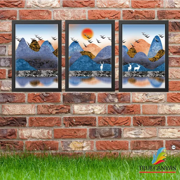 Black__Abstract_Hd_Print_Painting_Set_Of_3_With_Frame_|_For_Home,_Living_Room_Gallery_&_Office,_Black,_Size_-_13.50_X_19.50_Inch,_Sf079