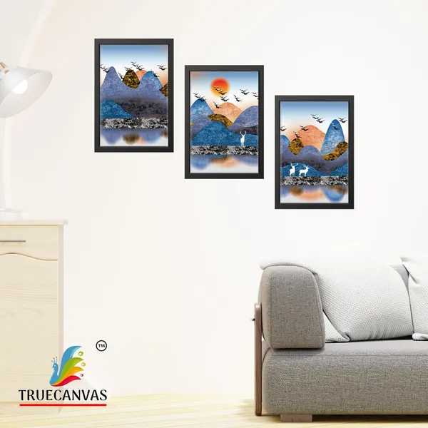 Black__Abstract_Hd_Print_Painting_Set_Of_3_With_Frame_|_For_Home,_Living_Room_Gallery_&_Office,_Black,_Size_-_13.50_X_19.50_Inch,_Sf079