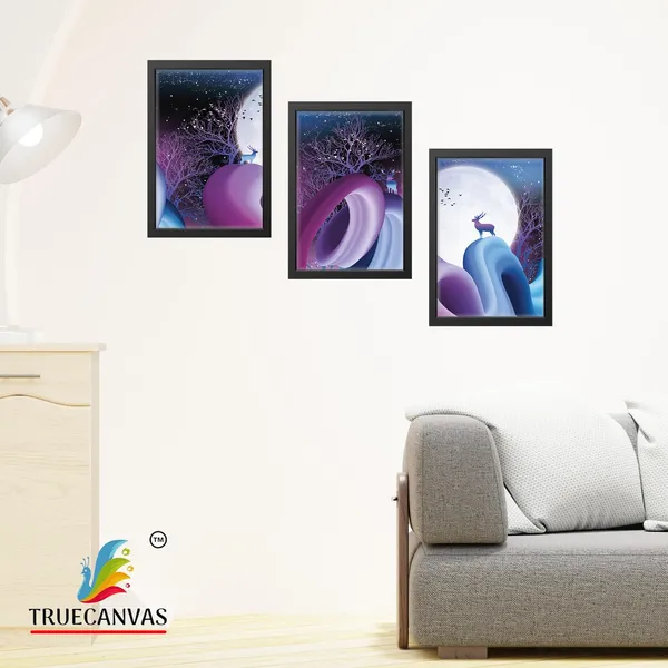 Black__Abstract_Hd_Print_Painting_Set_Of_3_With_Frame_|_For_Home,_Living_Room_Gallery_&_Office,_Black,_Size_-_13.50_X_19.50_Inch,_Sf081