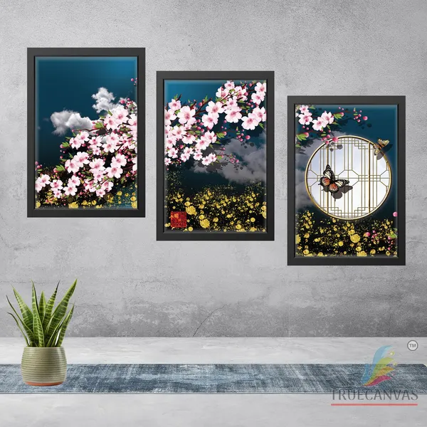 Multicolor_Abstract_Hd_Print_Painting_Set_Of_3_With_Frame_|_For_Home,_Living_Room_Gallery_&_Office,_Black,_Size_-_13.50_X_19.50_Inch,_Sf090