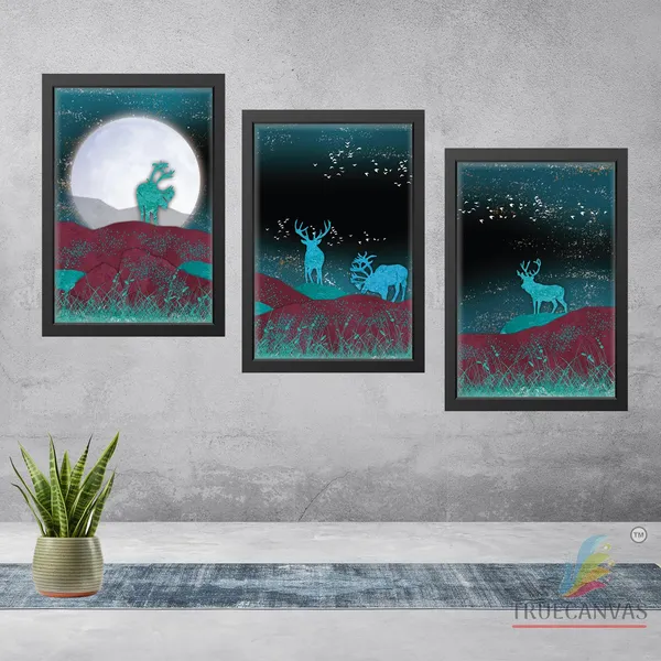 Black__Abstract_Hd_Print_Painting_Set_Of_3_With_Frame_|_For_Home,_Living_Room_Gallery_&_Office,_Black,_Size_-_13.50_X_19.50_Inch,_Sf094
