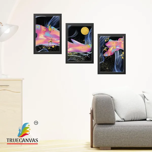 Black__Abstract_Hd_Print_Painting_Set_Of_3_With_Frame_|_For_Home,_Living_Room_Gallery_&_Office,_Black,_Size_-_13.50_X_19.50_Inch,_Sf095