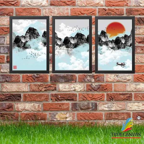 Multicolor_Abstract_Hd_Print_Painting_Set_Of_3_With_Frame_|_For_Home,_Living_Room_Gallery_&_Office,_Black,_Size_-_13.50_X_19.50_Inch,_Sf096
