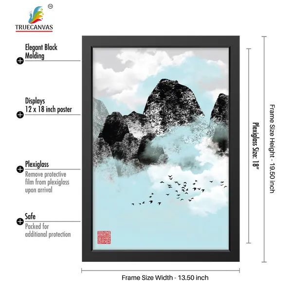 Multicolor_Abstract_Hd_Print_Painting_Set_Of_3_With_Frame_|_For_Home,_Living_Room_Gallery_&_Office,_Black,_Size_-_13.50_X_19.50_Inch,_Sf096