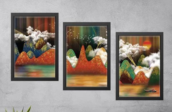 Black__Abstract_Hd_Print_Painting_Set_Of_3_With_Frame_|_For_Home,_Living_Room_Gallery_&_Office,_Black,_Size_-_13.50_X_19.50_Inch,_Sf101
