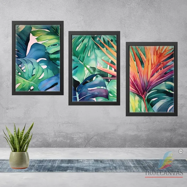 Multicolor_Abstract_Hd_Print_Painting_Set_Of_3_With_Frame_|_For_Home,_Living_Room_Gallery_&_Office,_Black,_Size_-_13.50_X_19.50_Inch,_Sf112