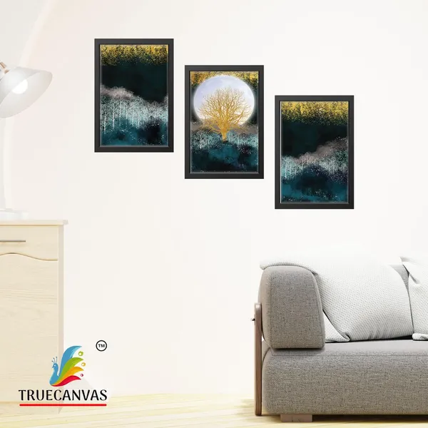 Black__Abstract_Hd_Print_Painting_Set_Of_3_With_Frame_|_For_Home,_Living_Room_Gallery_&_Office,_Black,_Size_-_13.50_X_19.50_Inch,_Sf128